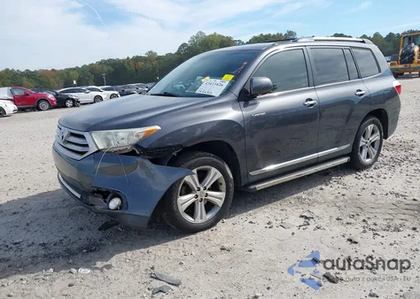 2013 Toyota Highlander Limited из США, поврежденный, VIN 5TDYK3EHXDS108352
